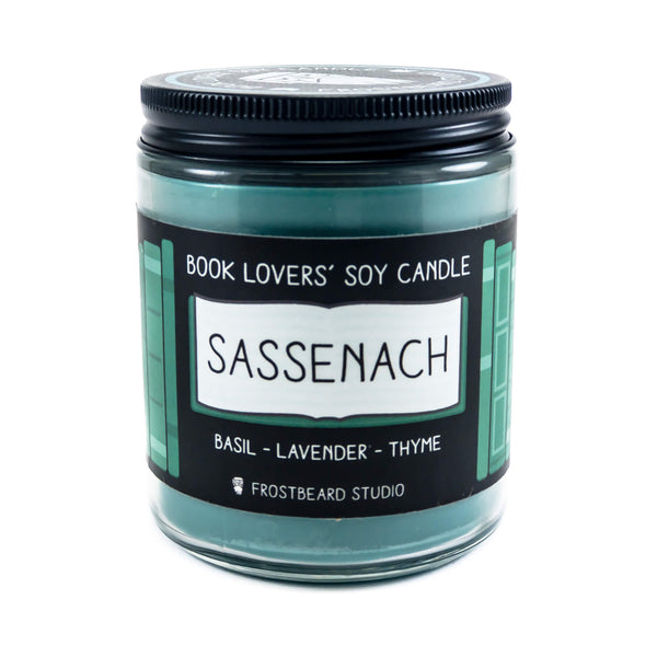 Sassenach - Book Lovers' Soy Candle - Frostbeard Studio