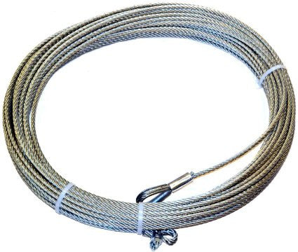 WARN 60076 ATV Replacement Wire Rope for Aluminum Drums - 3/16 X 50 —  Montana Jacks Outpost