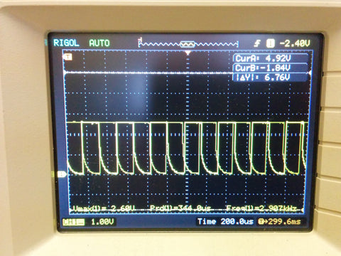 Freq of output pulses