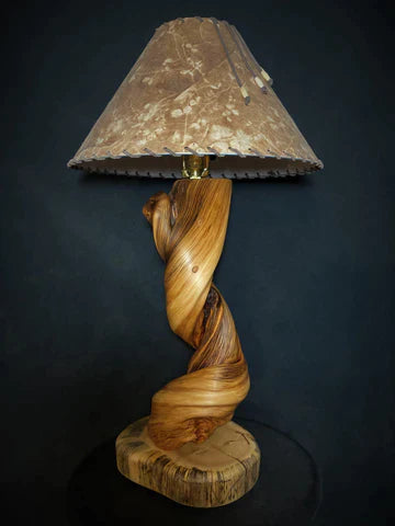 wood table lamp