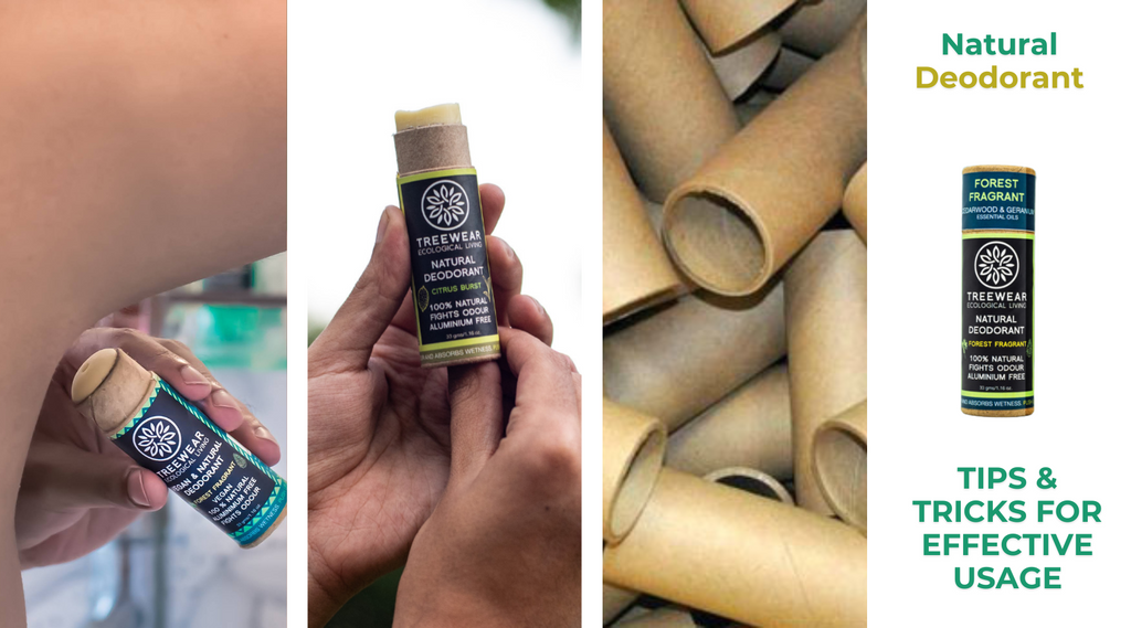 Treewear Natural Deodorant uses and lifecycle