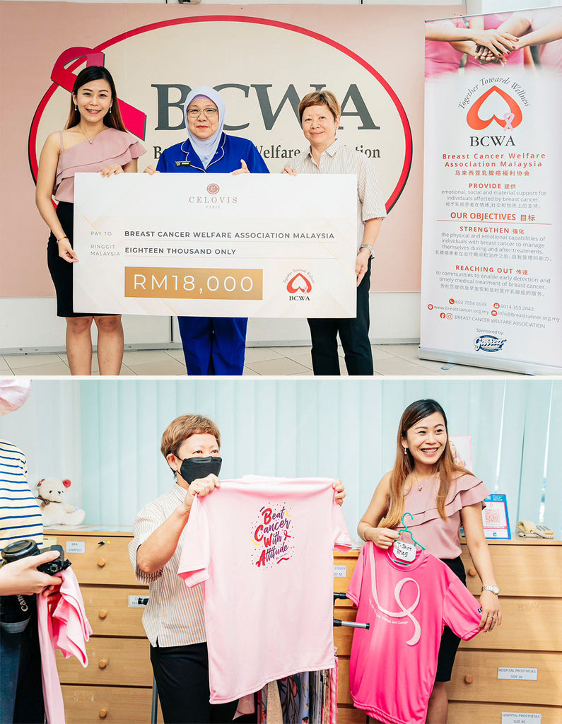 Celovis donated RM18,000 to BCWA