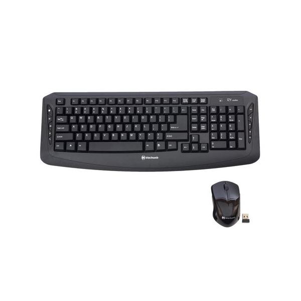 blackweb wireless keyboard and mouse combo with bluetrace technology