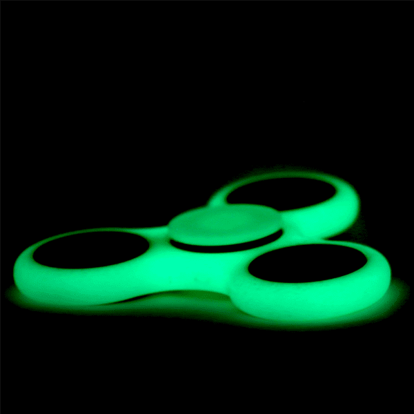 Fluorescent Glow in the Dark Fid Spinner Assorted Colors eFizzle