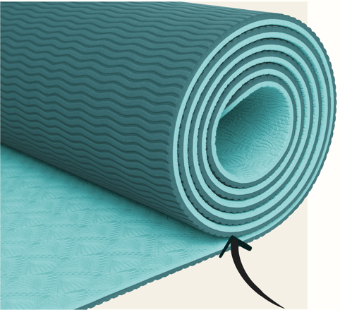 volverse loco promesa musicas Retrospec Zuma Yoga Mat - Mount Inspiration Apparel