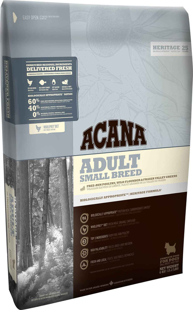 acana small breed dog food