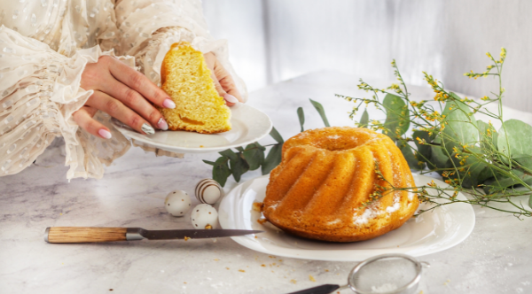 Easter babka cake