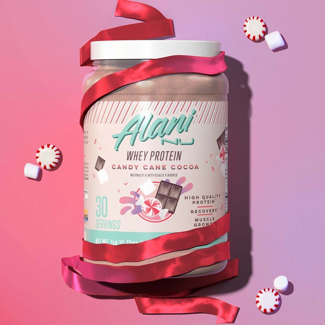 Alani Nu Candy Cane Cocoa Whey Protein