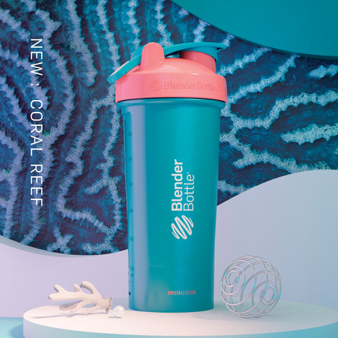 Blenderbottle Color of the Month Coral Reef