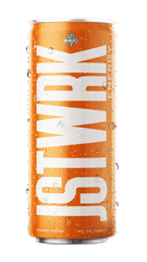 JST WRK Energy Drink in Shark Bite Flavor Orange Can | Campus Protein