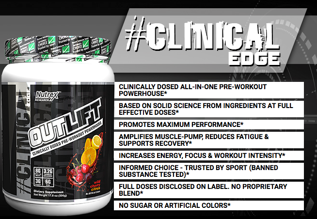Nutrex Outlift Clinical Series