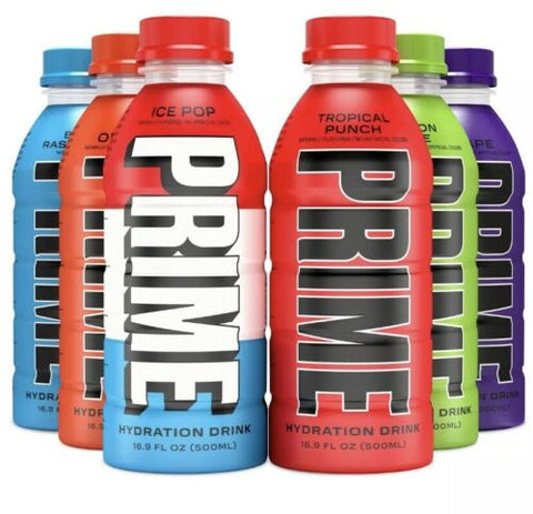 Prime Hydration - Energy Drink - Lemon Lime - 500 ml - by Logan Paul and  KSI - Buy Now - Made in USA