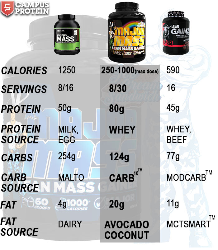 VMi Major Mass Lean Mass Gainer 