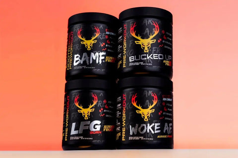 BuckedUp Supplements | Bucked Up Nutrition | Calum Von Moger | Aussie Fruit | Australian | Koala Freak | BAMF | WOKE AF | LFG