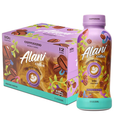 Alani Nu Protein Shake, Ready to Drink, Naturally Flavored, Gluten Free,  Only 140 Calories with 20g Protein per 12 Fl Oz bottle (Strawberry  Shortcake