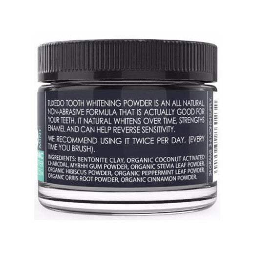 tuxedo tooth powder