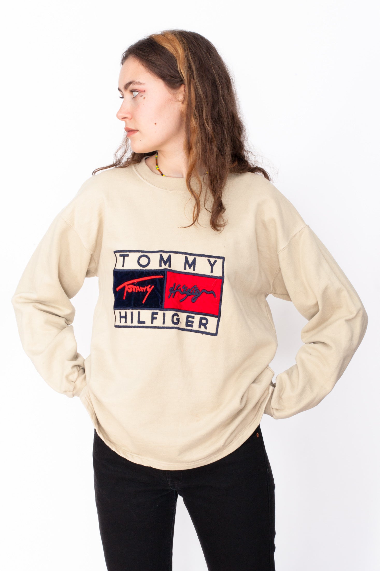 90s tommy hilfiger sweater