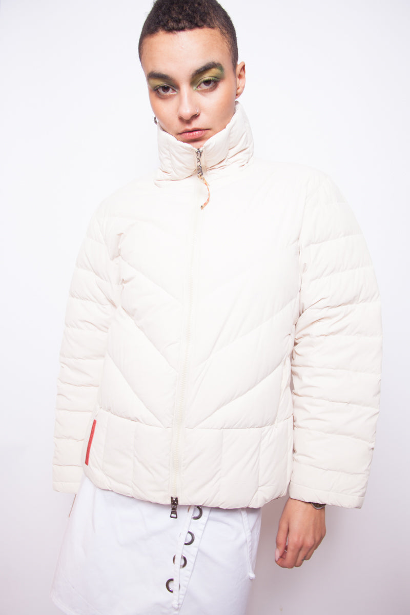 prada white jacket