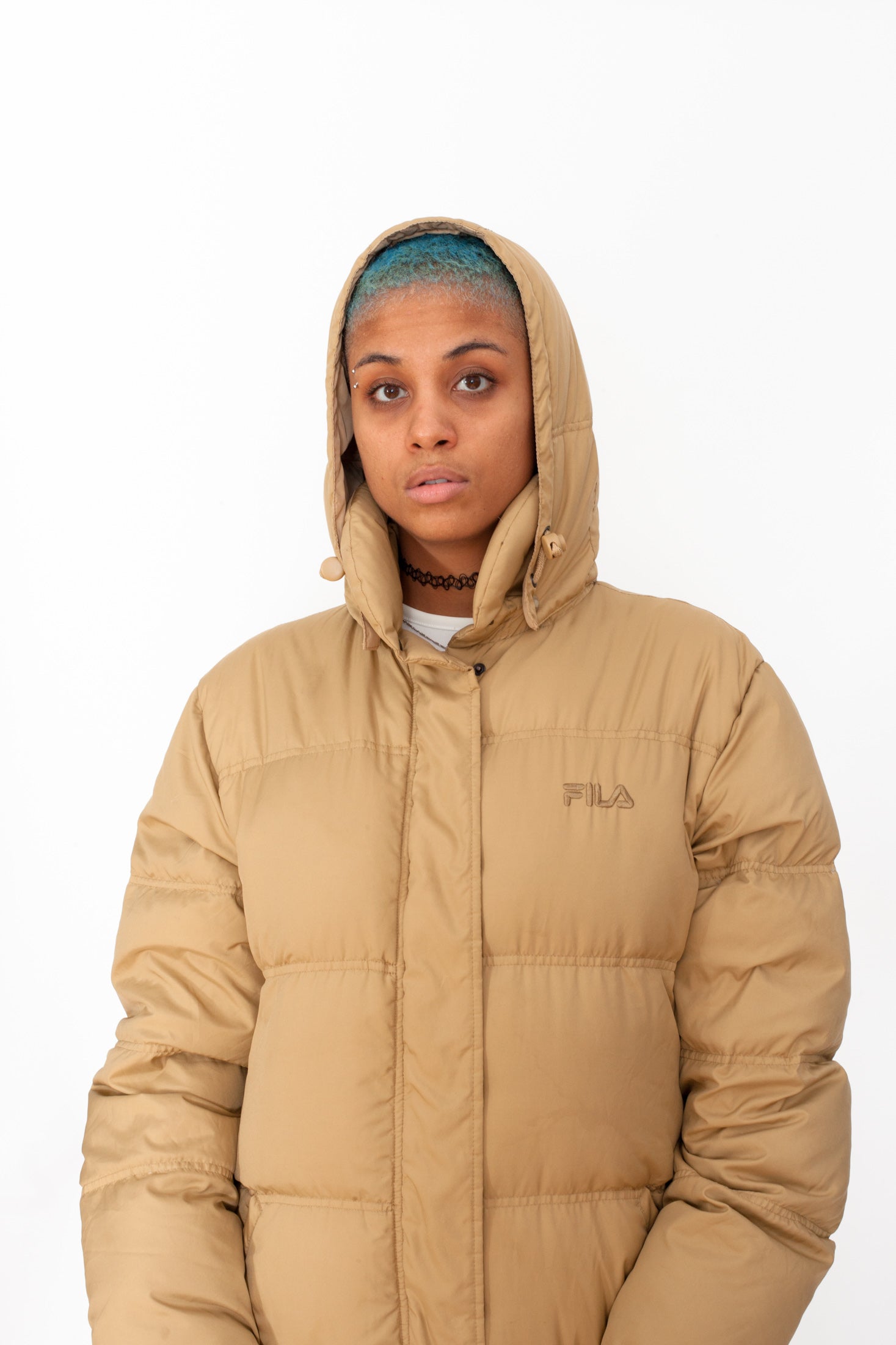 fila puffer jacket vintage