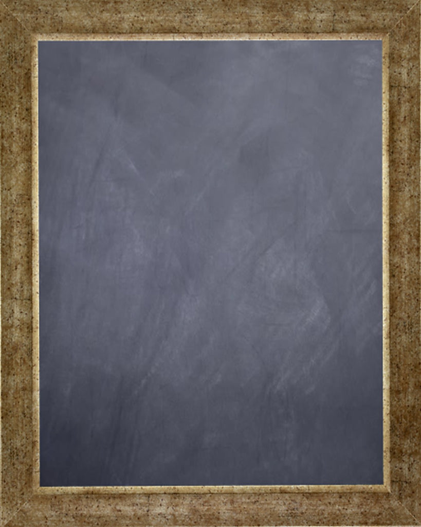 Framed Chalkboard 16 X 20 With Antique Silver Finish Frame