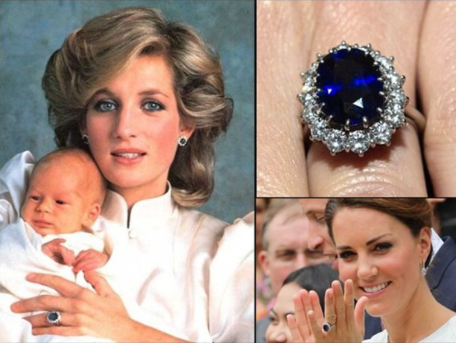 Bague de fiançailles princesse Lady Diana