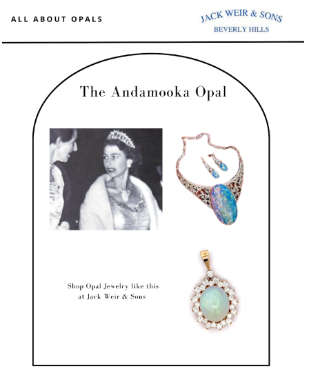 The Andamooka opal