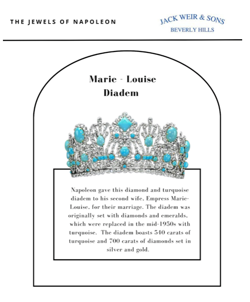 the marie louise diadem crown