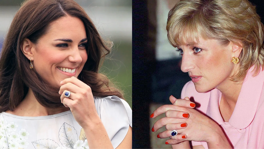 Princess Catherine and Princess Diana