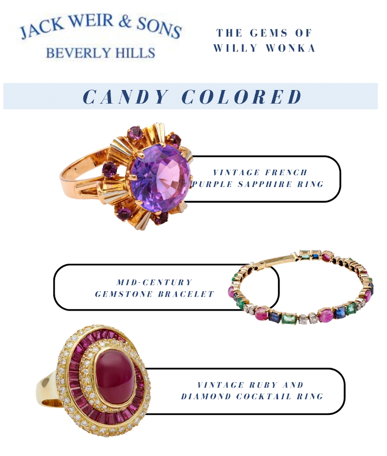 Candy colored jewelry