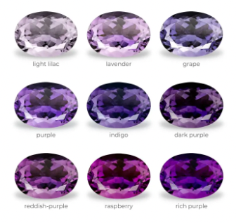 Amethyst stones