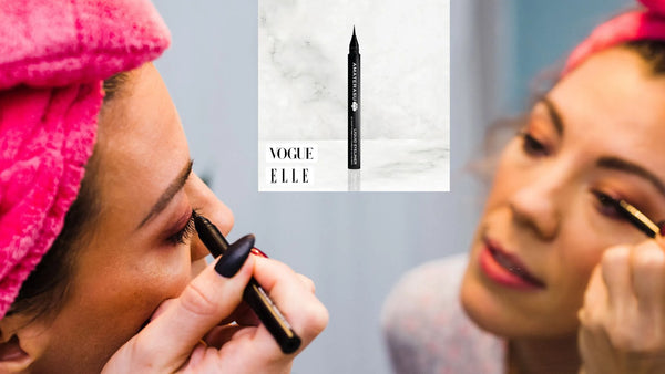 As seen in Vogue Elle 24 hour liquid eyeliner best waterproof smudgeproof Amaterasu Beauty