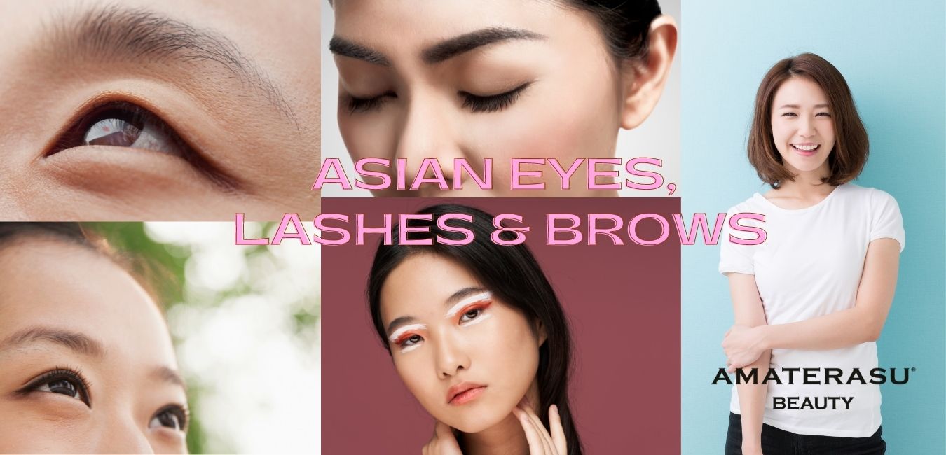 Best makeup for Asian eyes, lashes and brows