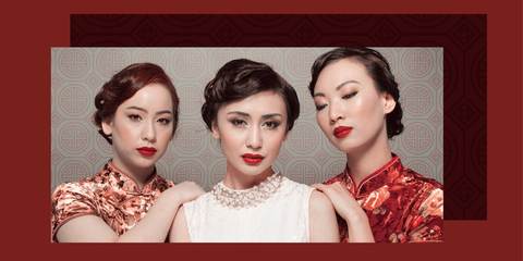 Photoshoot Shanghai Dreams Cheongsam Smudgeproof Pro Makeup Amaterasu Beauty