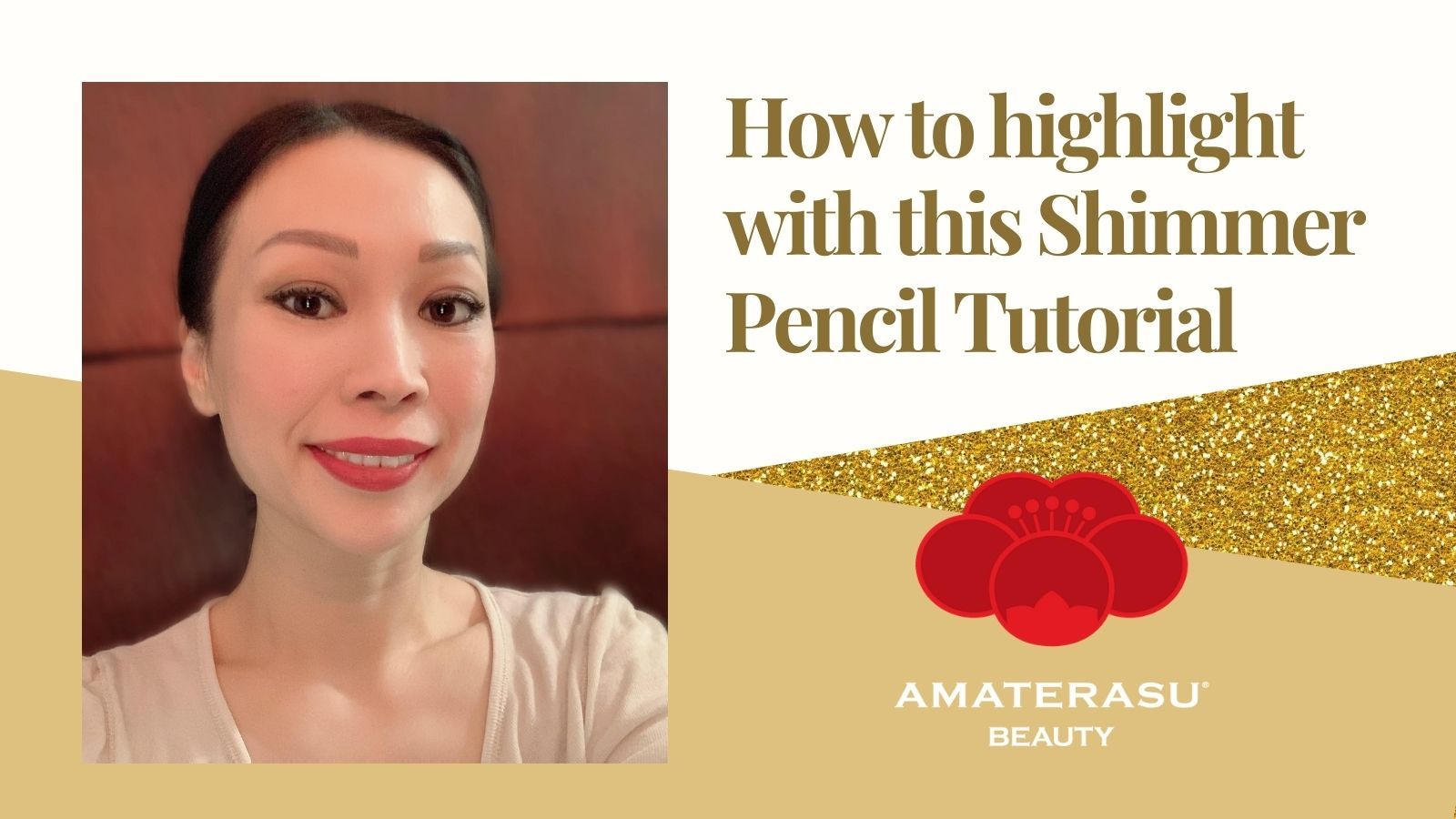 How to highlight with this Shimmer Eye Pencil Amaterasu Beauty