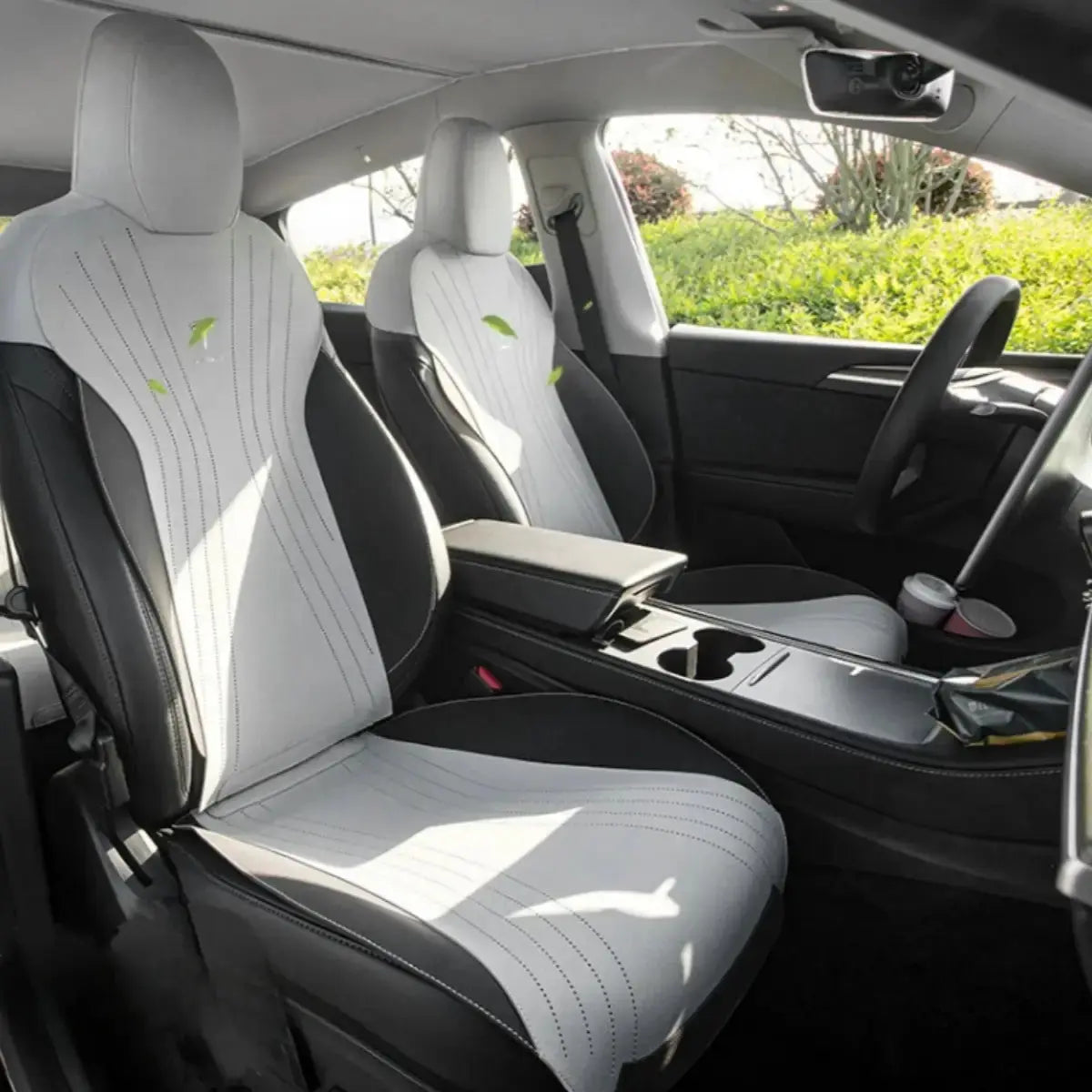 Tesla Model Y Suede Seat Covers