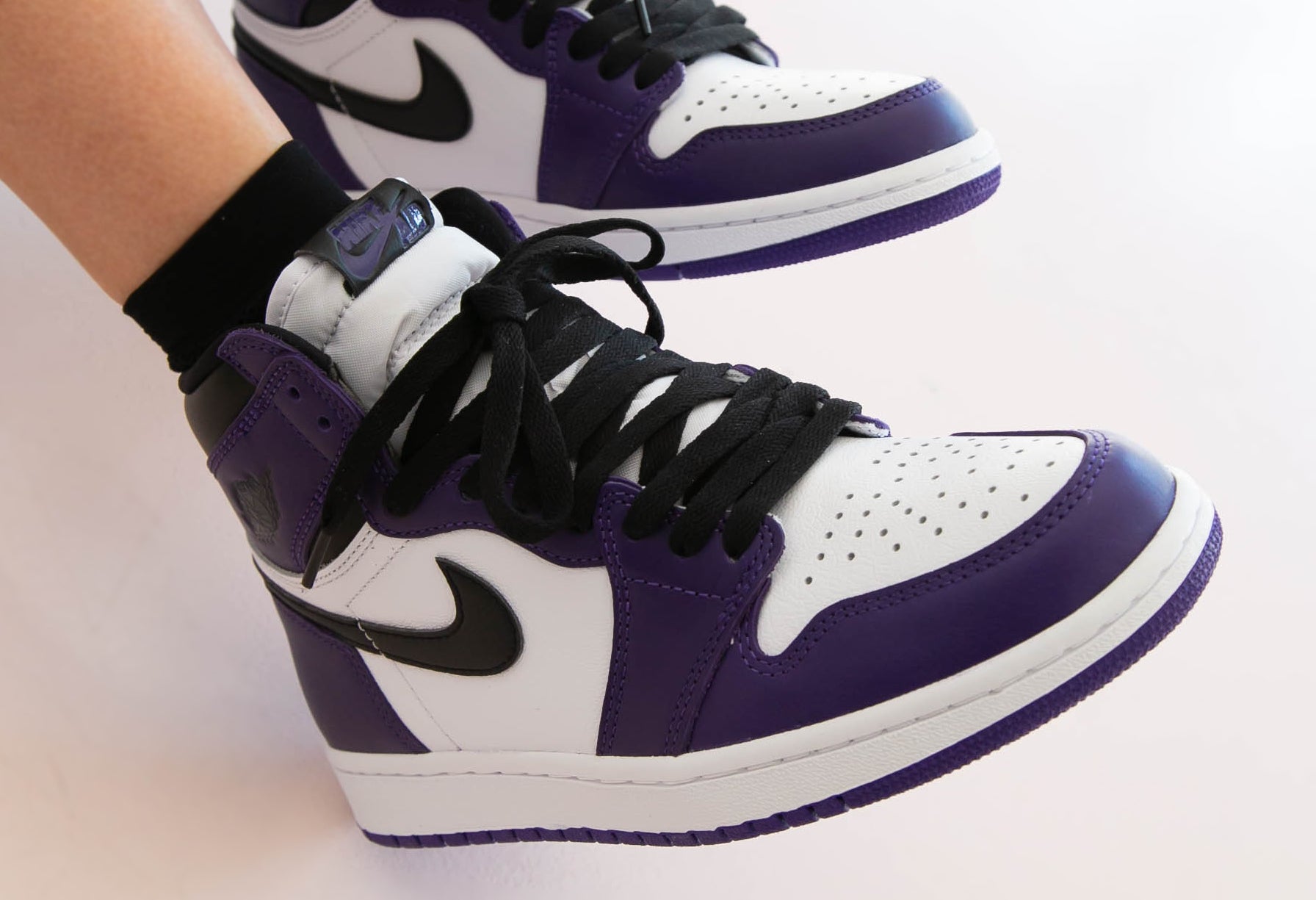 womens jordan 1 court purple