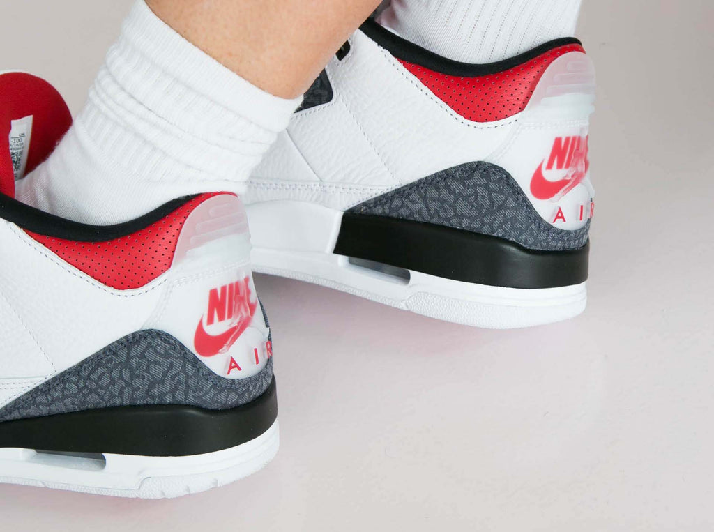 Air Jordan 3 Retro Se Fire Red Denim October 2 Sneaker Releases Sole Finess