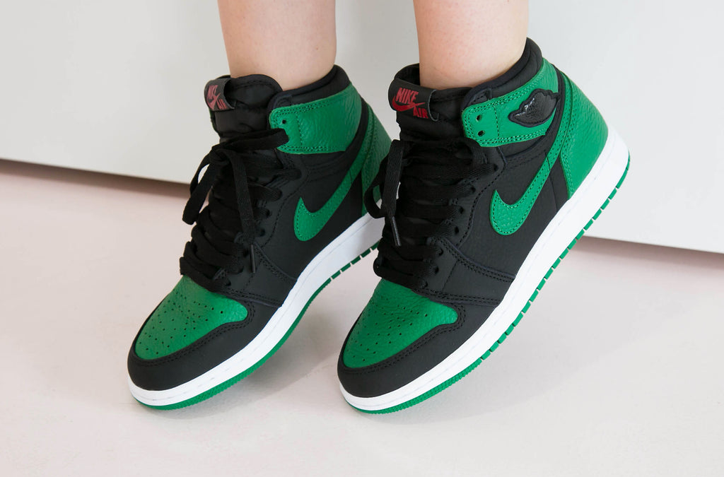 womens jordans green