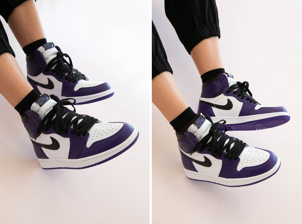 court purple jordan 1 womens