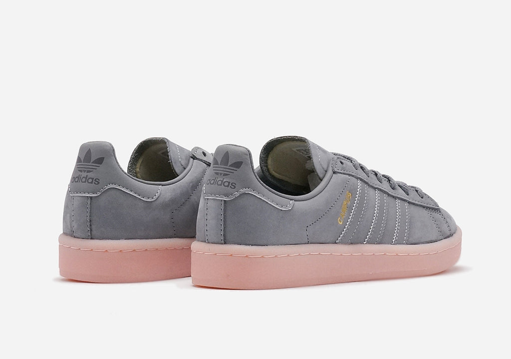 adidas campus grey pink