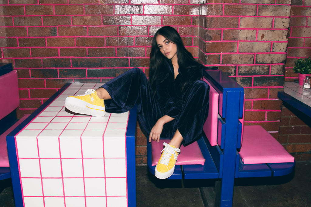 MadeMe x Converse One Star Sole Finess Fall 18 Editorial