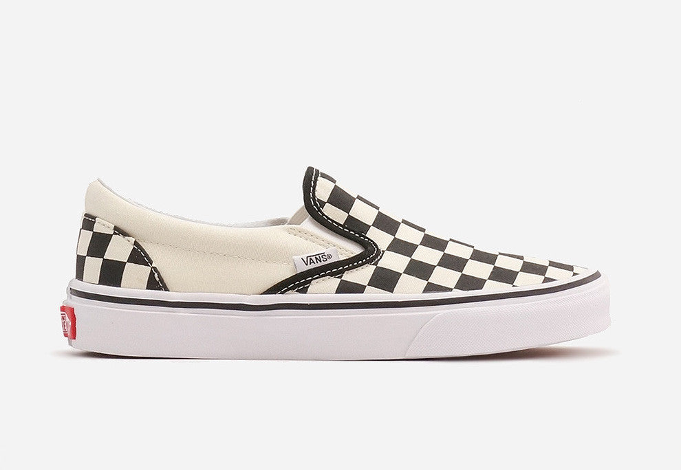 checkerboard vans thick sole