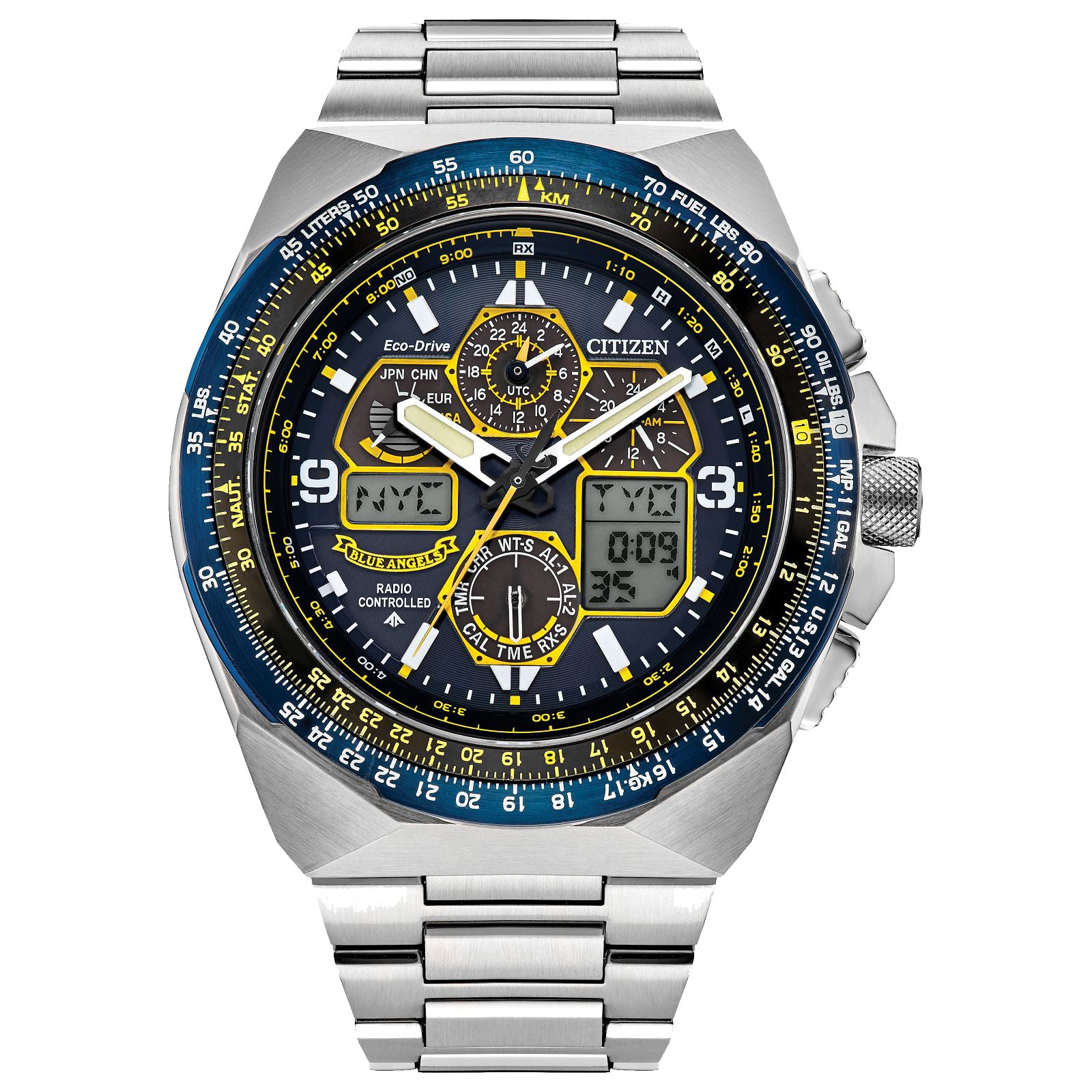 Citizen Eco-Drive Limited Edition Blue Angels Promaster Skyhawk A-T JY —  Cirelli Jewelers