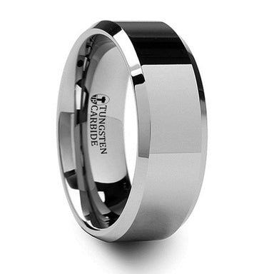 Thorsten Dominus Domed Tungsten Carbide Ring W6126-DPB — Cirelli