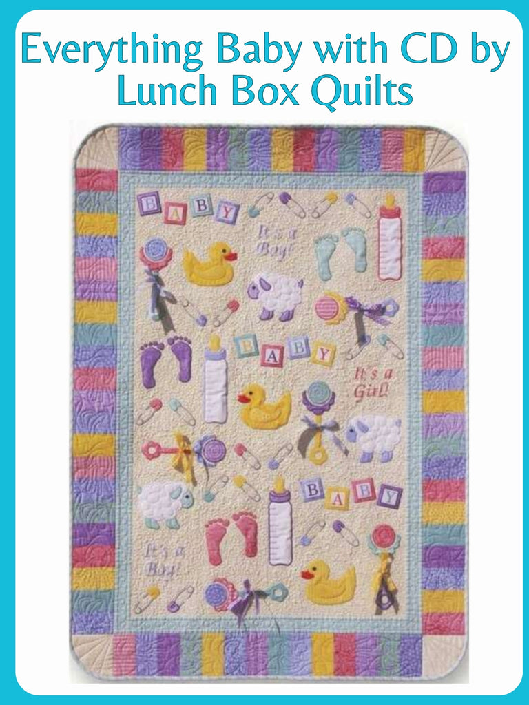 Everything Baby with CD by Lunch Box Quilts