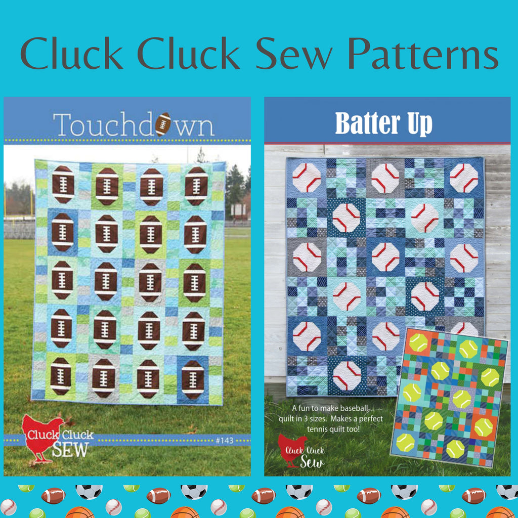 Batter Up by Cluck Cluck Sew Quilt Patterns.