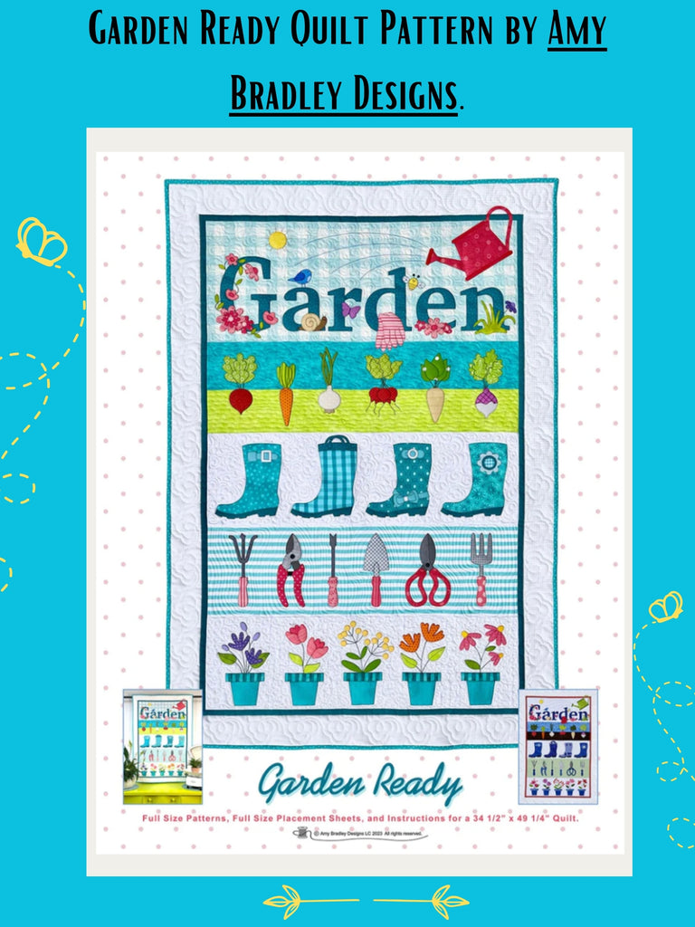 Garden Ready Quilt Pattern by Amy Bradley Designs Quilt Patterns.