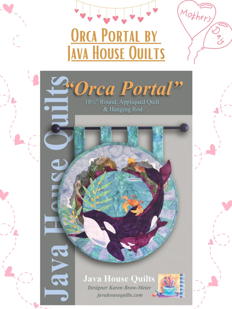 Orca Portal by Java House Quilts