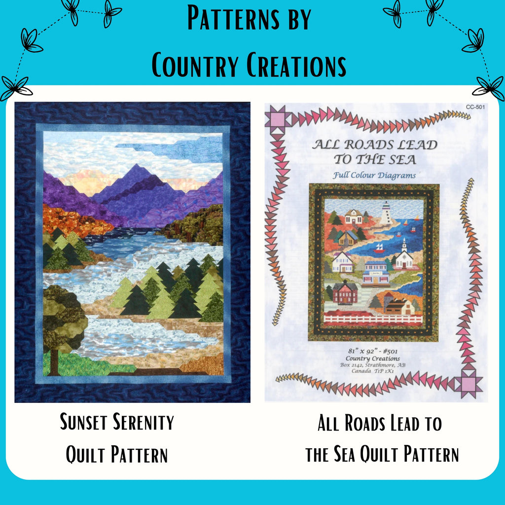 Patterns by Country Creations Quilt Patterns.