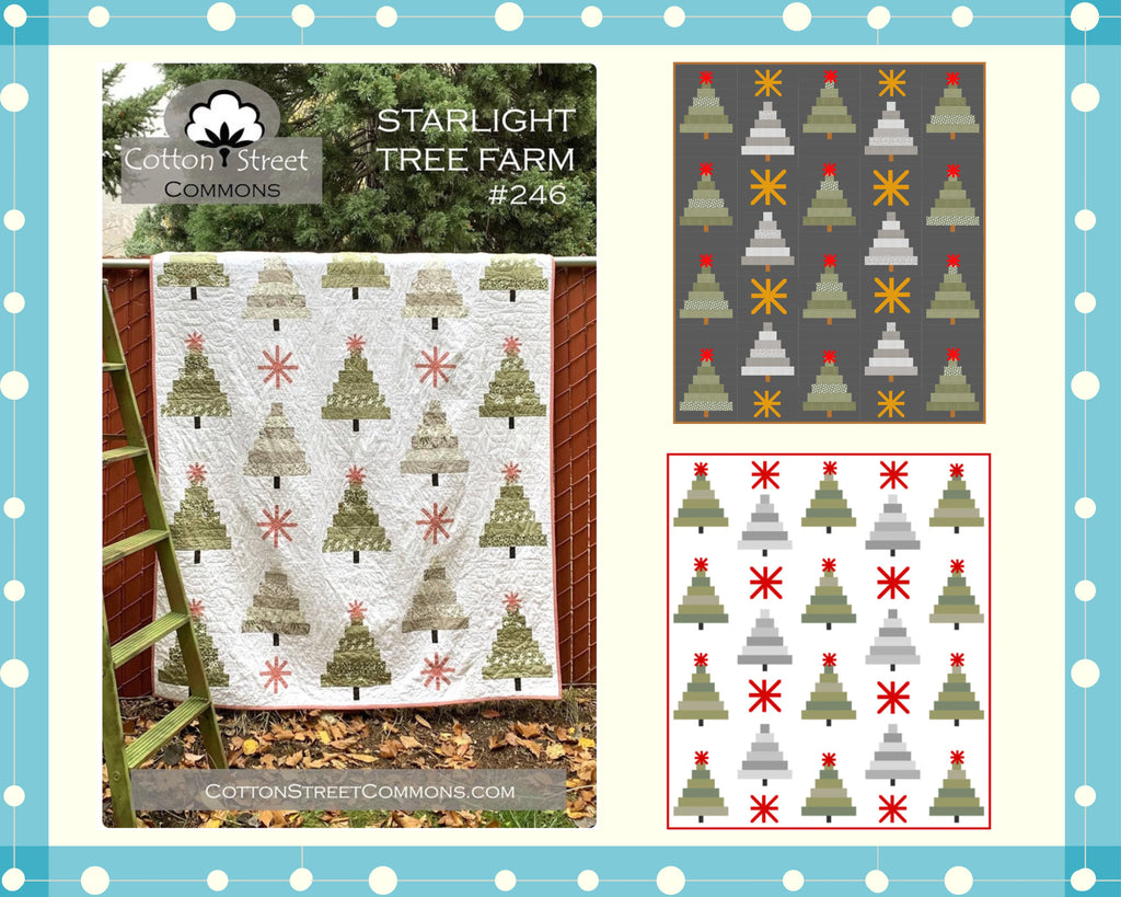 Starlight Tree Farm Pattern by Cotton Street Commons